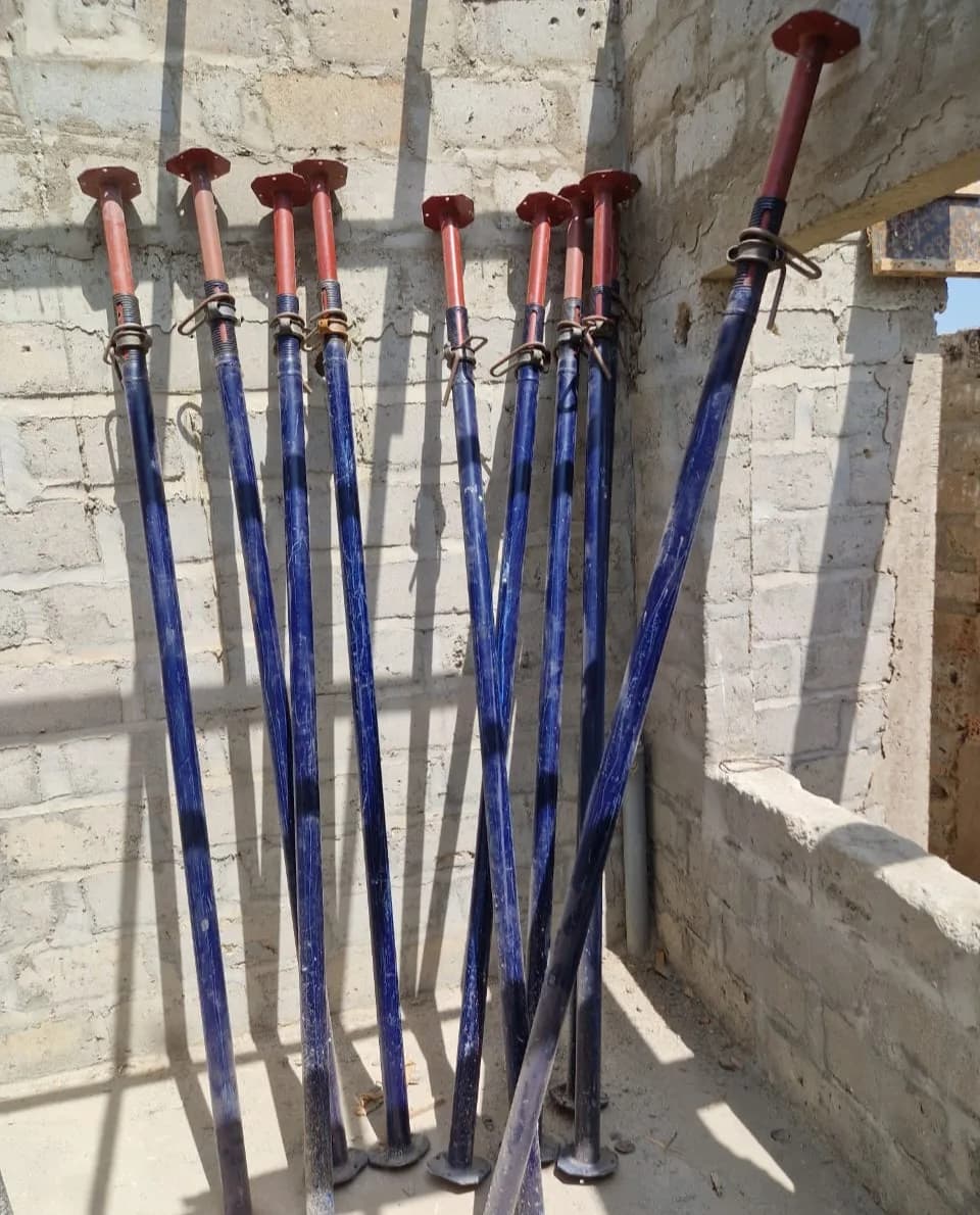 Acro jacks close-up